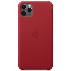 Apple Cover in Pelle iPhone 11 Pro Max - Red