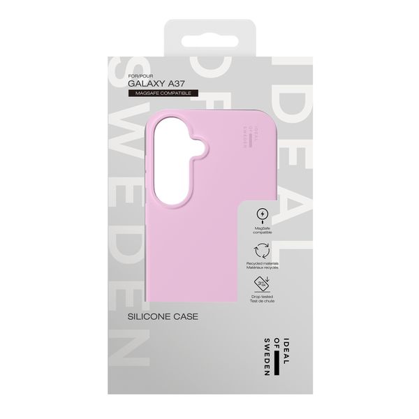 iDeal of Sweden Cover in silicone con MagSafe Samsung Galaxy A37 (5G) - Bubblegum Pink