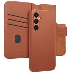 Accezz Cover in pelle 2 in 1 con MagSafe Samsung Galaxy S24 Plus - Sienna Brown