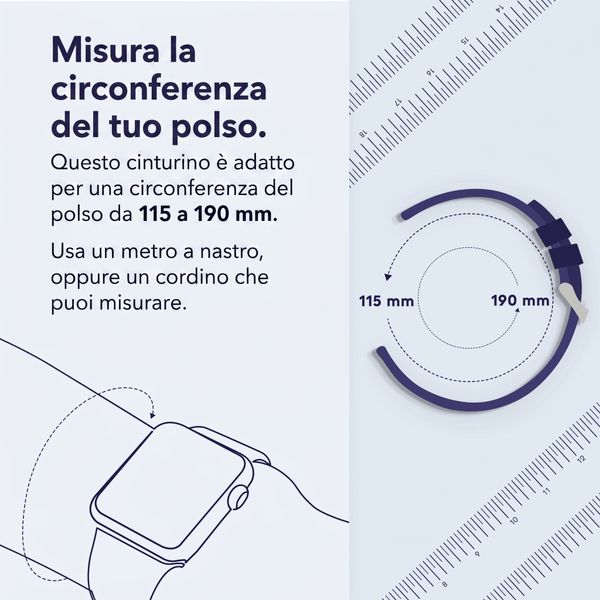imoshion Cinturino in nylon Alpine Samsung Galaxy Watch 8 (40/44mm) / Classic (46mm) - Bianco