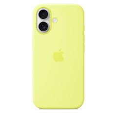Apple Cover in silicone con MagSafe Apple iPhone 17 - Neon Yellow