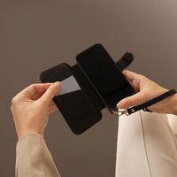 Selencia Cover Riva con MagSafe e cordino Samsung Galaxy S26 Ultra - Nero