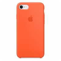 Apple Cover in Silicone Apple iPhone SE (2022 / 2020) / 8 / 7 - Spicy Orange