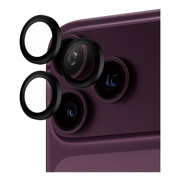 PanzerGlass Hoops Optic Rings Protezione fotocamera Apple iPhone 18 Pro (Max) - Black
