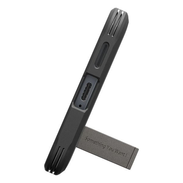Spigen Cover Posteriore Corazzata Tough con MagSafe Samsung Galaxy S26 Plus - Gunmetal