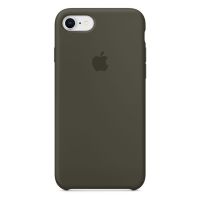 Apple Cover in Silicone Apple iPhone SE (2022 / 2020) / 8 / 7 - Dark Olive