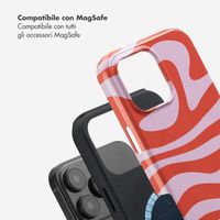 Selencia Cover posteriore Vivid con MagSafe Apple iPhone 16 Pro Max - Dream Swirl Pink