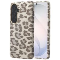 Selencia Cover Sabi Stampa pantera con MagSafe Samsung Galaxy S26 - Soft Ivory