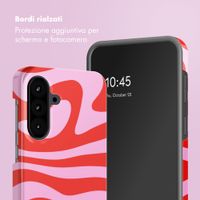 Selencia Cover Posteriore Vivid Samsung Galaxy A57 (5G) - Dream Swirl Pink