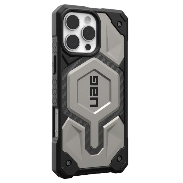 UAG Cover Posteriore Monarch Pro Apple iPhone 16 Pro Max - Titanium