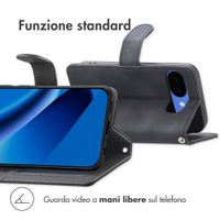 imoshion Cover a libro con Cordino Google Pixel 10a - Nero