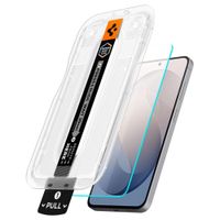 Spigen Vetro temperato GLAStR EZ Fit, confezione da 2 + Applicatore Samsung Galaxy S26 FE