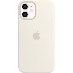 Apple Cover Posteriore in Silicone con MagSafe Apple iPhone 12 Mini - White