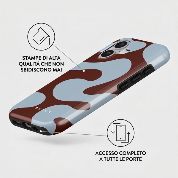 Burga Cover Posteriore Resistente con MagSafe Apple iPhone 16 - Core