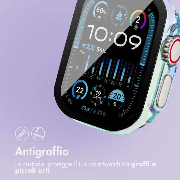 imoshion Cover rigida integrale lucida Apple Watch Ultra / Ultra 2 / Ultra 3 - 49 mm - Pearlescent