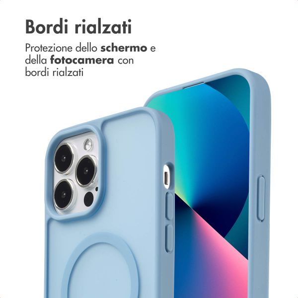 imoshion Cover posteriore Color Guard con MagSafe Apple iPhone 13 Pro Max - Azzurro