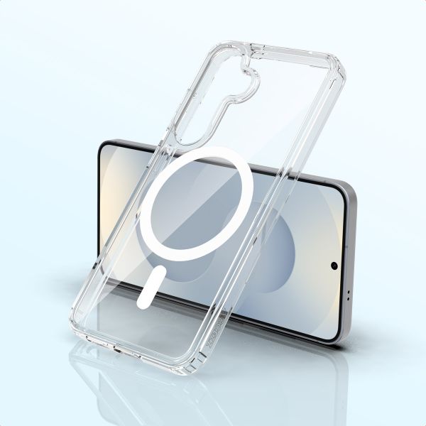 Accezz Cover posteriore Xtreme Impact con MagSafe Samsung Galaxy S25 - Trasparente