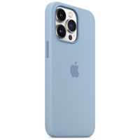 Apple Cover Posteriore in Silicone con MagSafe Apple iPhone 13 Pro - Blue Fog