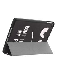 imoshion Cover Trifold Design Apple iPad 6 (2018) 9.7 pollici / iPad 5 (2017) 9.7 pollici / Air 2 (2014)/Air 1 (2013) - Don't touch