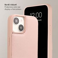Selencia Cover per telefono Nova con cordino e portacarte Apple iPhone 14 / 13 - Dusty Rose