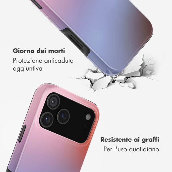 Selencia Cover posteriore Vivid con MagSafe Apple iPhone 17 Pro Max - Gradient Soft Blush