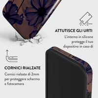 Burga Cover Posteriore Resistente con MagSafe Apple iPhone 14 - Velvet Night