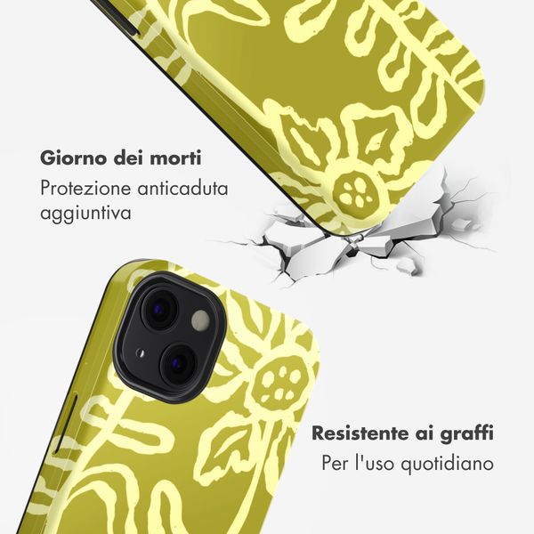 Selencia Cover posteriore Vivid con MagSafe Apple iPhone 13 - Chalky Bloom
