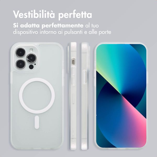 imoshion Cover posteriore Color Guard con MagSafe Apple iPhone 13 Pro Max - Bianco