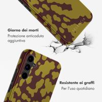 Selencia Cover posteriore Vivid con MagSafe Samsung Galaxy S25 - Moo'd Olive Dust
