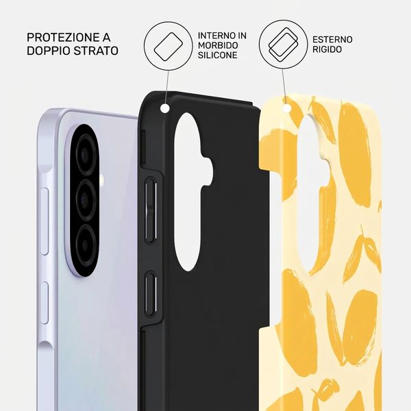 Burga Cover Posteriore Resistente Samsung Galaxy A37 (5G) - Lemon Tart