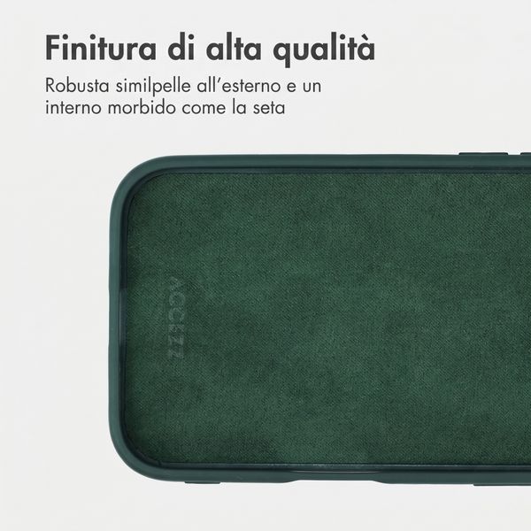 Accezz Backcover Edge con MagSafe Apple iPhone 17 - Verde