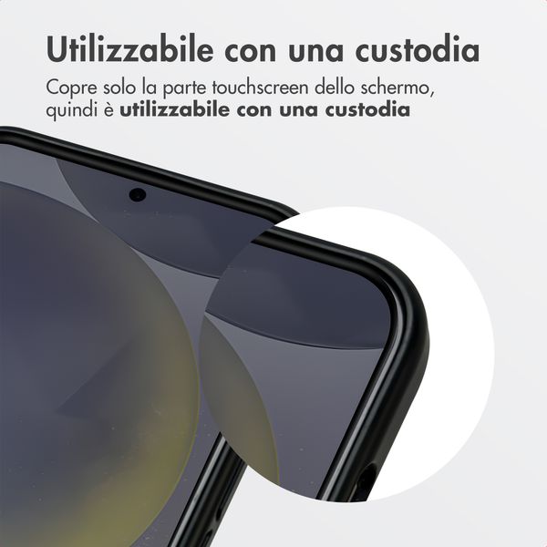 Accezz Vetro temperato privacy + Applicatore Samsung Galaxy S24 FE