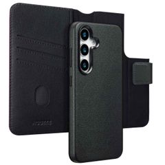 Accezz Cover in pelle 2 in 1 con MagSafe Samsung Galaxy S25 - Onyx Black