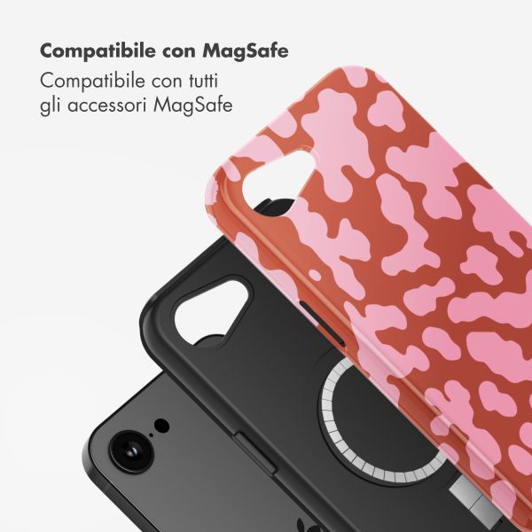 Selencia Cover posteriore Vivid con MagSafe Apple iPhone 17e / 16e - Moo’d Blush Pink
