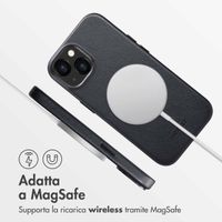 Accezz Cover in Pelle con MagSafe Apple iPhone 13 - Onyx Black
