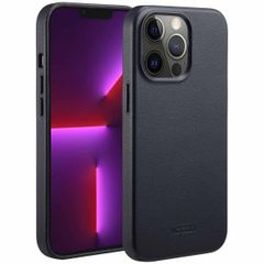 Accezz Cover in Pelle con MagSafe Apple iPhone 13 Pro - Onyx Black