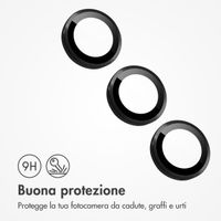 imoshion 2 Pack protezione lente fotocamera Samsung Galaxy S24 Plus - Nero
