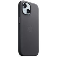 Apple Cover Posteriore FineWoven con MagSafe Apple iPhone 15 - Nero