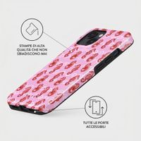 Burga Cover Posteriore Resistente con MagSafe Apple iPhone 14 - Coral Reef