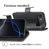 imoshion Cover a libro di Lusso Apple iPhone Air - Nero