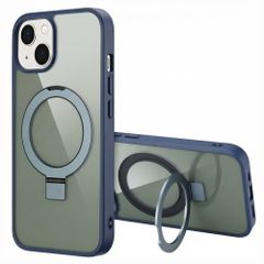 Accezz Cover con anello e supporto con MagSafe Apple iPhone 13 - Blu