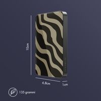 Selencia Vivid Powerbank 5.000 mAh - MagSafe e Qi - Black / Swirl Black