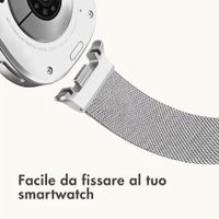 imoshion Cinturino milanese magnetico Samsung Galaxy Watch Ultra 2 (2026) / Ultra (2024/2025) - Argento