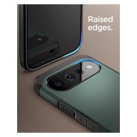 Spigen Cover Posteriore Corazzata Tough con MagSafe Google Pixel 11 - Abyss Green