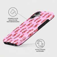 Burga Cover Posteriore Resistente con MagSafe Apple iPhone 17 - Coral Reef