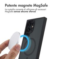 imoshion Cover posteriore Color Guard con MagSafe Samsung Galaxy S24 Ultra - Nero