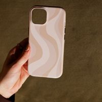 Selencia Cover posteriore Vivid con MagSafe Apple iPhone Air - Desert Waves Beige
