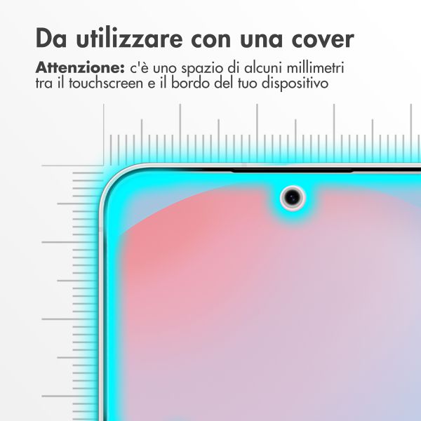 Accezz Vetro temperato, confezione da 2 Samsung Galaxy S25 FE
