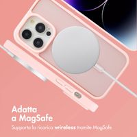 imoshion Cover posteriore Color Guard con MagSafe Apple iPhone 14 Pro - Rosa chiaro