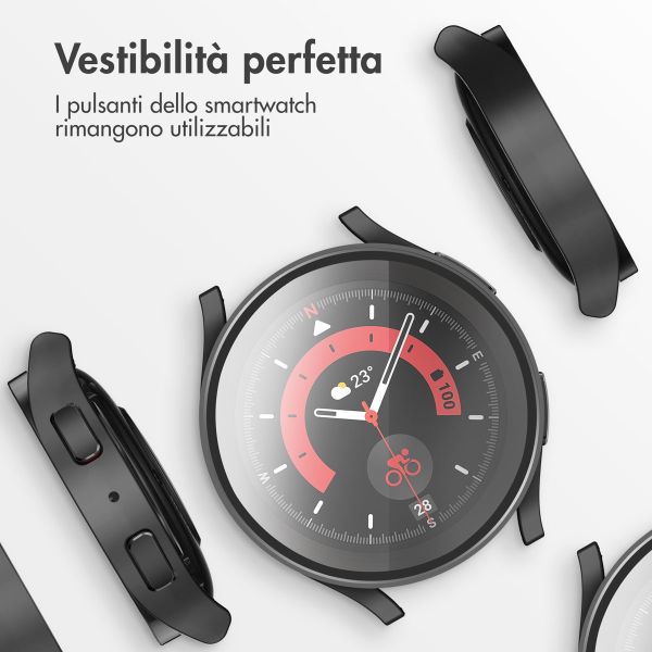 imoshion Cover rigida integrale Samsung Galaxy Watch 6 - 40 mm - Nero